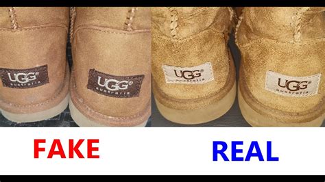 real uggs vs counterfeit